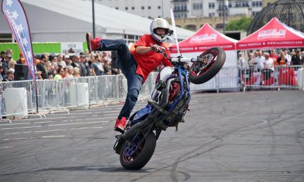 Cole Freeman keeps stunt bike tradition at full-throttle for Harley-Davidson museum show