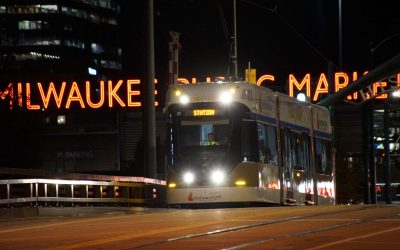 A map to food and drinks along Milwaukee’s Streetcar route
