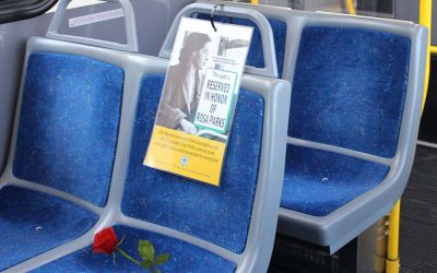 Rosa Parks honored with open seat on every MCTS bus for her contribution to equal rights