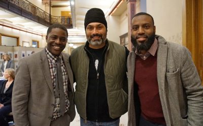 Local voices join interactive mural display to share stories on overcoming gun violence