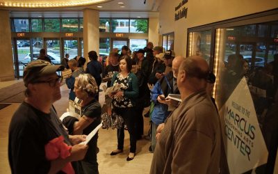 Crowds brave inclement weather on first day of ticket sales for Broadway’s Hamilton at Marcus Center