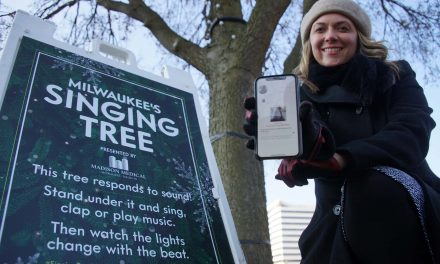 Music, technology, and Christmas cheer combine at Cathedral Square Park to help end homelessness