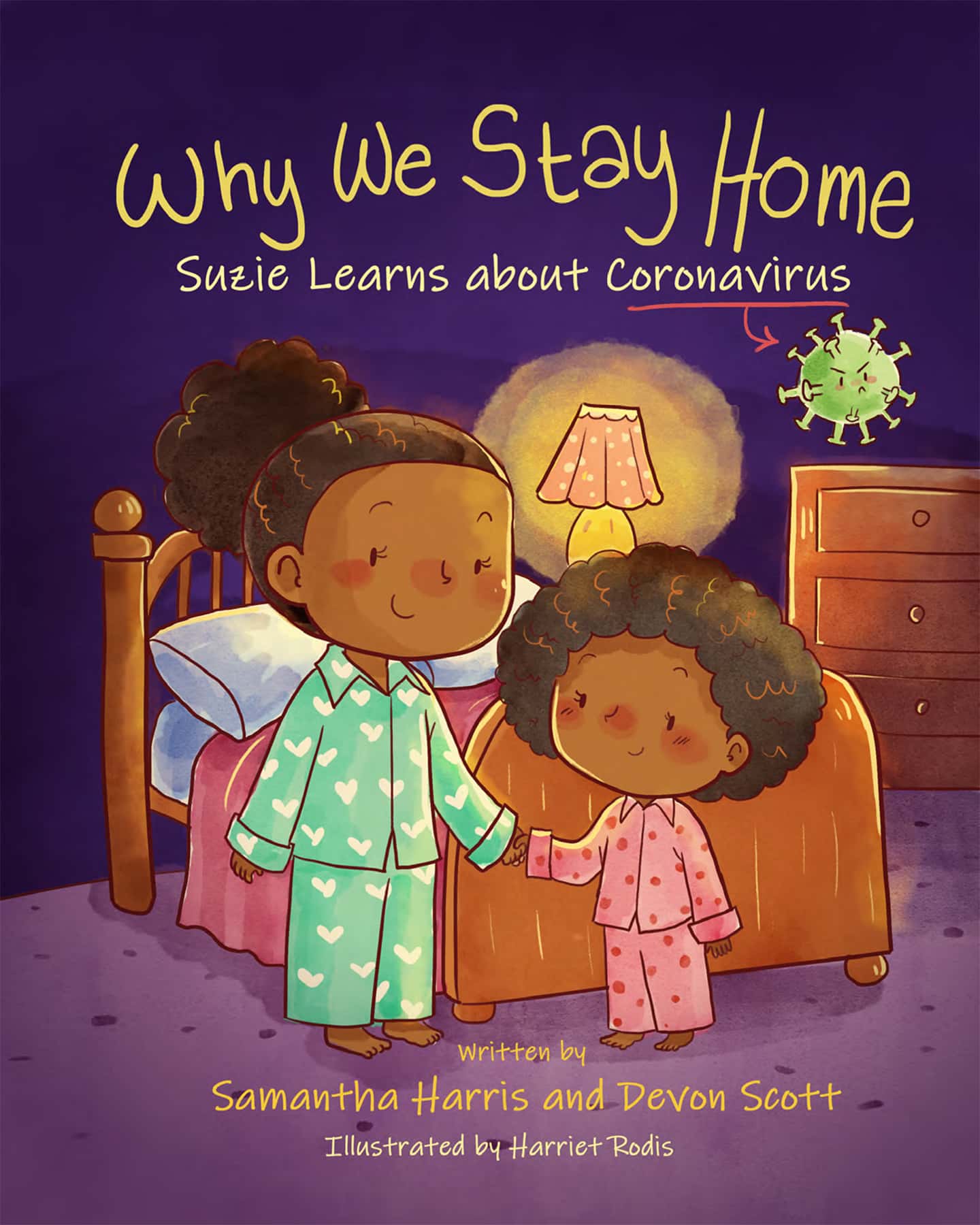 image of children's book Why We Stay Home: Suzie Learns about Coronavirus, select to read