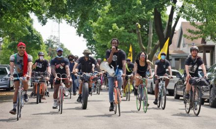 Thousands ride in unity across Milwaukee to affirm the message “Black is Beautiful”