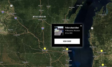 Interactive map documents extensive incidents of police violence against Black Lives Matter Protesters