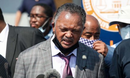 Jesse Jackson condemns Kenosha’s “system of racism in law enforcement” during visit to city
