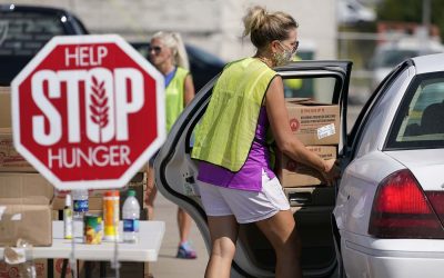 Hunger Relief: How food banks help families who are struggling under the pandemic get enough to eat