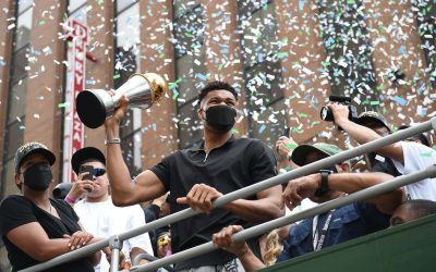 Celebrating a Black Greek-Nigerian immigrant who won the NBA title while stoking anti-immigrant fear