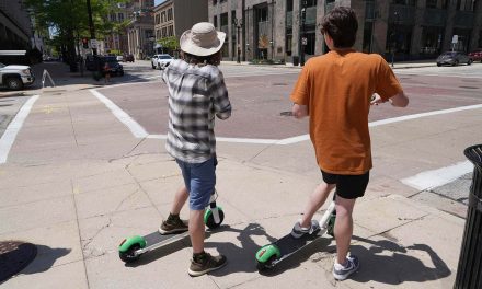 Illegal sidewalk riding of electric scooters triggers public safety ban on Downtown Milwaukee usage