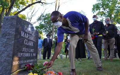 George Marshall Clark: Unmarked grave of Milwaukee lynching victim gets headstone after 160 years