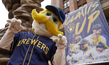 Claws Up Milwaukee: City leaders celebrate start of fourth consecutive postseason run for the Brewers