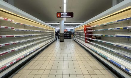 Supply chain stress: Empty shelves remain as consumer demand soars into the holiday shopping season