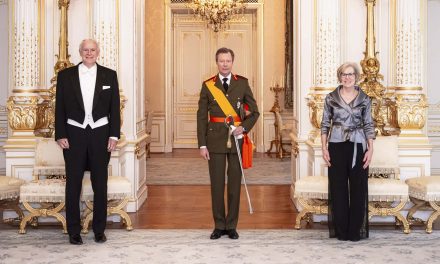 Tom Barrett officially becomes a U.S. Ambassador after presenting credentials to Grand Duke Of Luxembourg