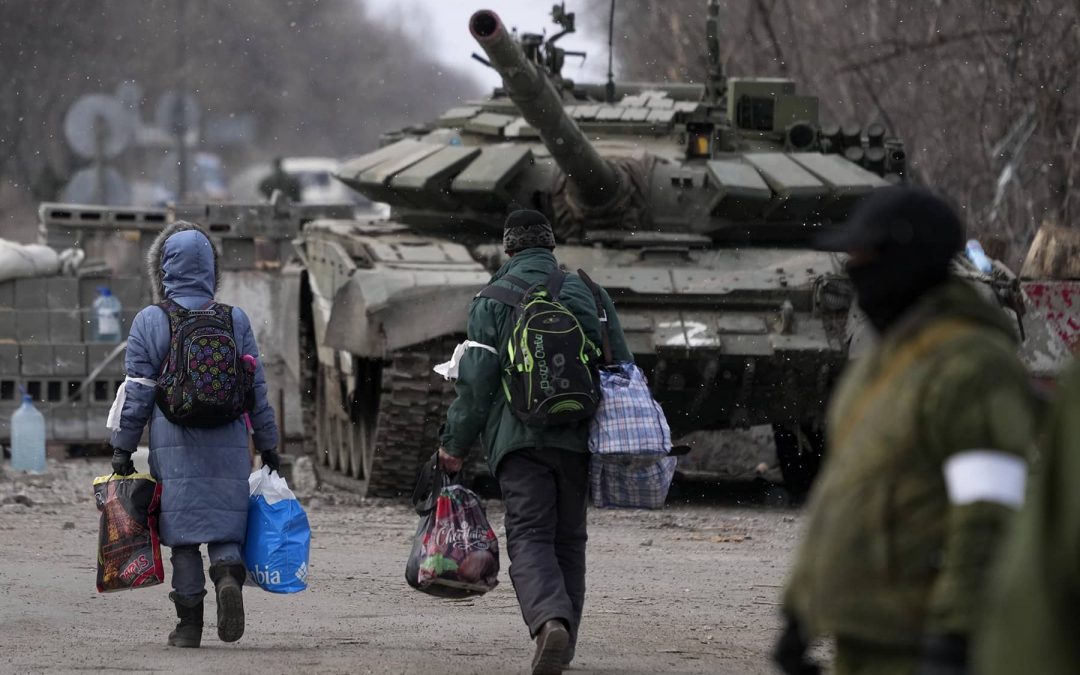 A month of war: Russia’s stalled invasion of Ukraine has left death, destruction, and no clear endgame