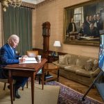 Why lawmakers who voted against President Biden’s popular policies take credit for them before midterms