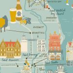 Pabst Around Milwaukee: Illustrated map details vast reach of Captain Frederick Pabst beyond his brewery