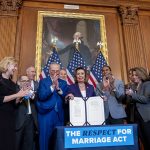 Historic Federal legislation protecting same-sex marriages and interracial unions clears Congress