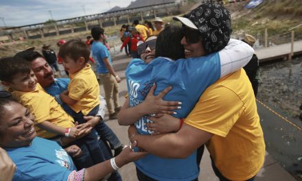 Hugs Not Walls: Mexican families separated by border restrictions allowed brief but heartfelt reunions