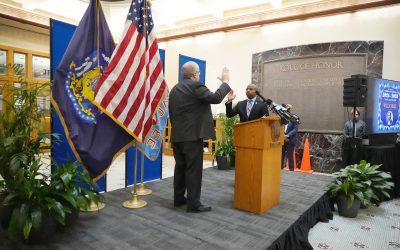 Mayor Cavalier Johnson outlines his vision for safety and urban development at inauguration ceremony