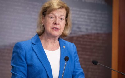 Senator Tammy Baldwin aims to stop a nationwide abortion ban by fighting Republican’s filibuster