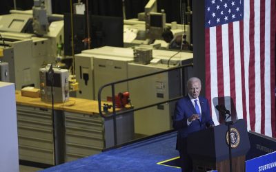 President Biden visits Wisconsin to hail new Microsoft center on same site of Trump’s failed Foxconn project