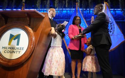 Community Building: David Crowley takes Oath of Office for second term as Milwaukee County Executive