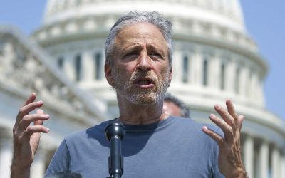 Jon Stewart pushes VA to help sick veterans exposed to dangerous levels of uranium after 9/11 attacks