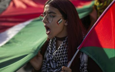 October 7 anniversary: Pro-Palestinian and pro-Israeli crowds rally in opposition across the world