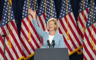 Tammy Baldwin: Re-elected Wisconsin Senator pledges to work with Trump and calls for less division