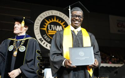 David Crowley: A look at the County Executive’s final week before graduating from UWM in photos