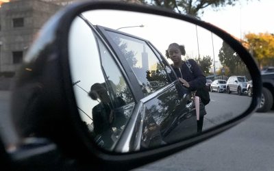 Parents are turning to ride-hailing apps now that schools are cutting bus service for children