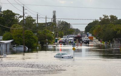 Vehicles powered by lithium-ion batteries face a serious threat of fire from saltwater flooding