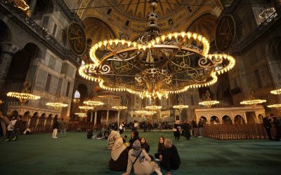 Türkiye begins restoration of Hagia Sophia’s historic domes to protect the landmark from earthquakes