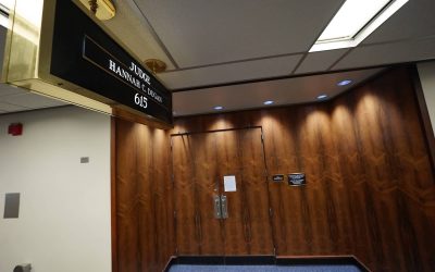 A review of public spaces outside Judge Dugan’s court shows factual contradictions in FBI’s affidavit