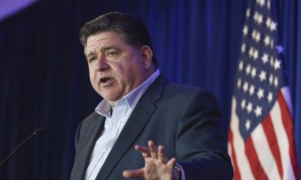 Cowardice can be contagious: Governor J.B. Pritzker gives barn-burning speech to energize Democrats