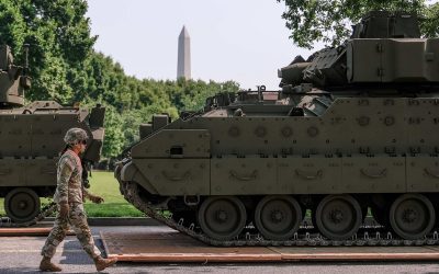 How the military spectacle marking U.S. Army’s 250th birthday will unfold under Trump’s imperial gaze