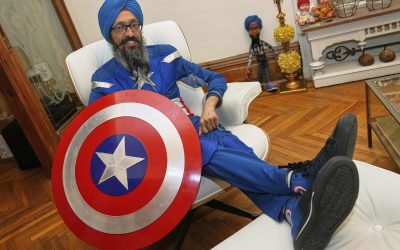 How a Sikh Captain America opens a wider exchange about faith and identity in comic book storytelling